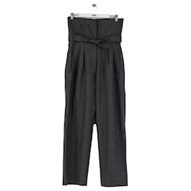Loewe Calça larga de algodão cinza Cinza