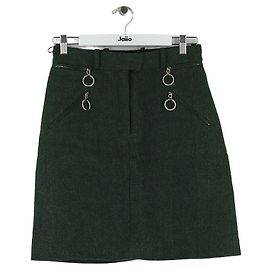 Nina Ricci Grüne Baumwoll-Minirock Grün