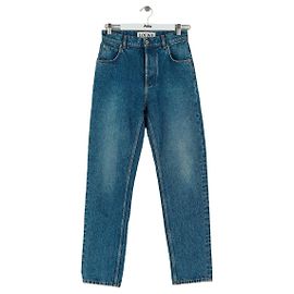 Loewe Blaue Baumwolljeans Blau
