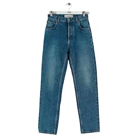 Loewe Jeans de algodón azul Azul