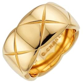 Chanel-CHANEL Coco Crush #59 Ring in 18K Yellow Gold-Yellow