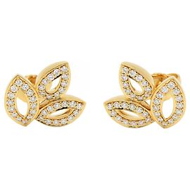 Orecchini mini Lily Cluster di Harry Winston D'oro