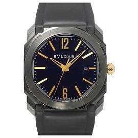 Bulgari Orologio da Uomo Bvlgari Octo Ultra Nero BGO41S Nero D'oro