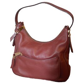 Bolso de mano Lancel French Flair de cuero burdeos Burdeos