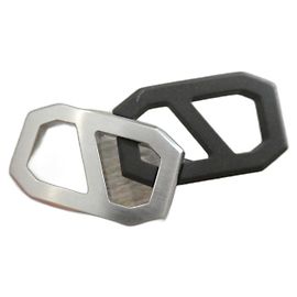 broche hermès nova Preto Prata