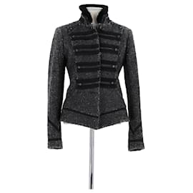 Ermanno Scervino Gray wool jacket Grey