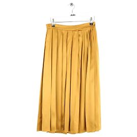 Loro Piana Yellow silk skirt Yellow