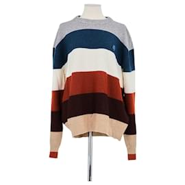 Kitsune Brauner Wollpullover Braun