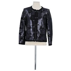 The Kooples Schwarze Jacke Schwarz