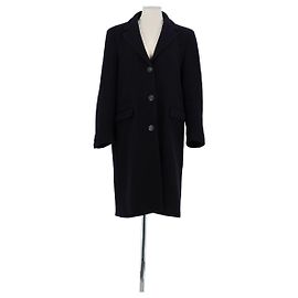 Gerard Darel Abrigo de lana negro Negro