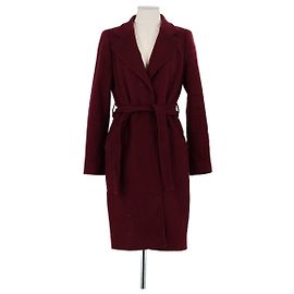Hugo Boss Bordeaux Wollmantel Bordeaux