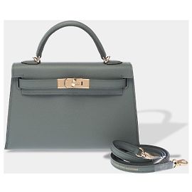 Hermès Borsa HERMES Kelly Mini in Pelle Verde - 103147 Verde
