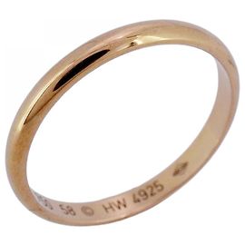Cartier Classic 18K Pink Gold Band Ring Other