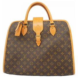 Bolsa Rivoli Monogram Louis Vuitton Marrom