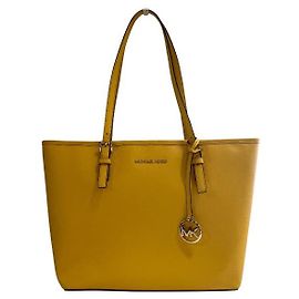 Borsa Tote in PVC Michael Kors Giallo