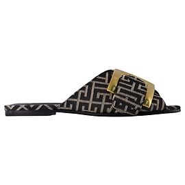 Sandali Anthem - Balmain - Cotone - Nero Nero