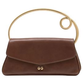 Bolsa Emily - Cult Gaia - Couro - Marrom Marrom