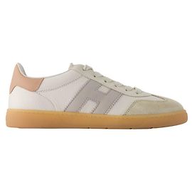 Baskets Cool - Hogan - Cuir - Beige Marron Beige
