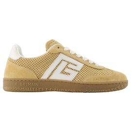 Baskets Swan - Balmain - Cuir - Beige Marron Beige