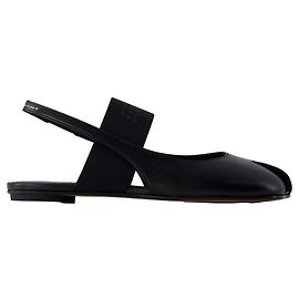 Maison Martin Margiela Sandalen - MM6 Maison Margiela - Leder - Schwarz Schwarz