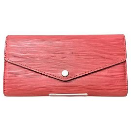 Cartera Larga Epi Sarah de Louis Vuitton Rosa