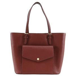 Michael Kors Leder Tote Bag Rot