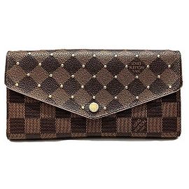 Portafoglio Sarah Damier Louis Vuitton Marrone