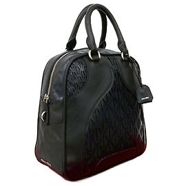Miu Miu Leder Boston Tasche Schwarz