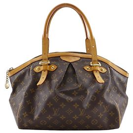 Borsa Tote Monogram Tivoli GM di Louis Vuitton Marrone