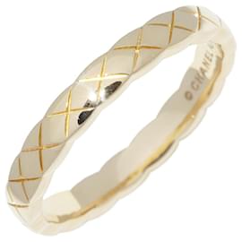 Chanel-Chanel Coco Crush Ring Mini Model-Golden,Metallic