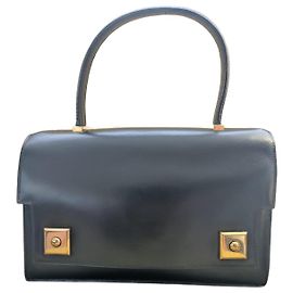 Sac Hermès Piano Cuir Box Noir Noir