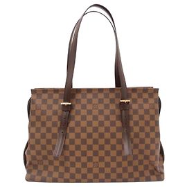 Borsa a Spalla Chelsea Damier Louis Vuitton Marrone