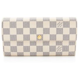 Cartera Sarah Damier Azur Louis Vuitton Azul