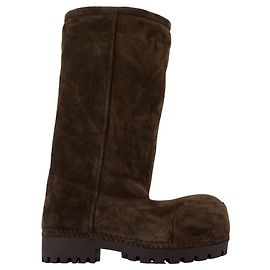 Botas de pele de Alaska - Balenciaga - Couro - Marrom Marrom
