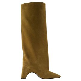 Botas Bridge - Coperni - Couro - Caqui Verde Caqui