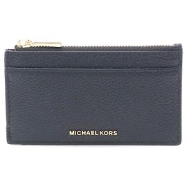 Michael Kors JET SET Leather Coin Case Black