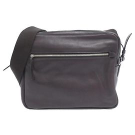 Hermès Hebdo Reporter Evergrain Schultertasche Braun