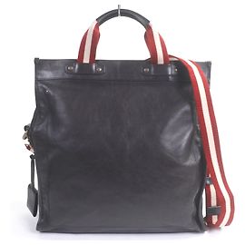 Bally TOLEN GYHI Leather 2way Bag Brown