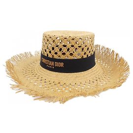 Cappello Christian Dior Marrone Beige