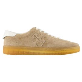 Baskets Phoenix - Tory Burch - Cuir - Beige Marron Beige