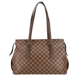 Bolsa de Ombro Chelsea Damier Louis Vuitton Marrom