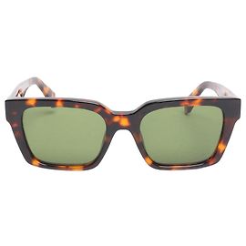 Off White Brown Branson tortoise shell sunglasses Brown