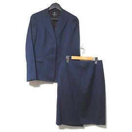 Conjunto de terno LANVIN COLLECTION Jaqueta Saia Azul Outro