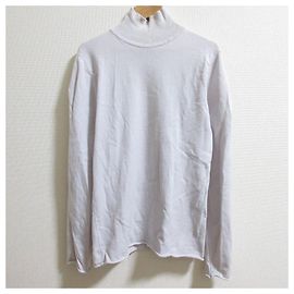 Emporio Armani High Neck Knit Top Brown