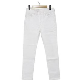 Skinny-Jeans von Louis Vuitton Weiß