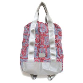 Paul Smith JEANS Nylon Backpack Red Grey Light blue