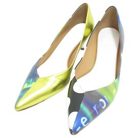 Maison Martin Margiela Décolleté con design grafico Maison Margiela Multicolore