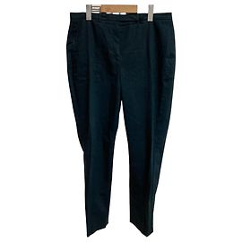 Pantalones Slim de Algodón Stretch Jil Sander Azul