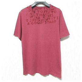 Maison Martin Margiela Camiseta Maison Margiela AIDS cortada e costurada Marrom Bordeaux