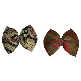 Autre Marque Accessorio per capelli 2 in 1 Etro Paisley Multicolore